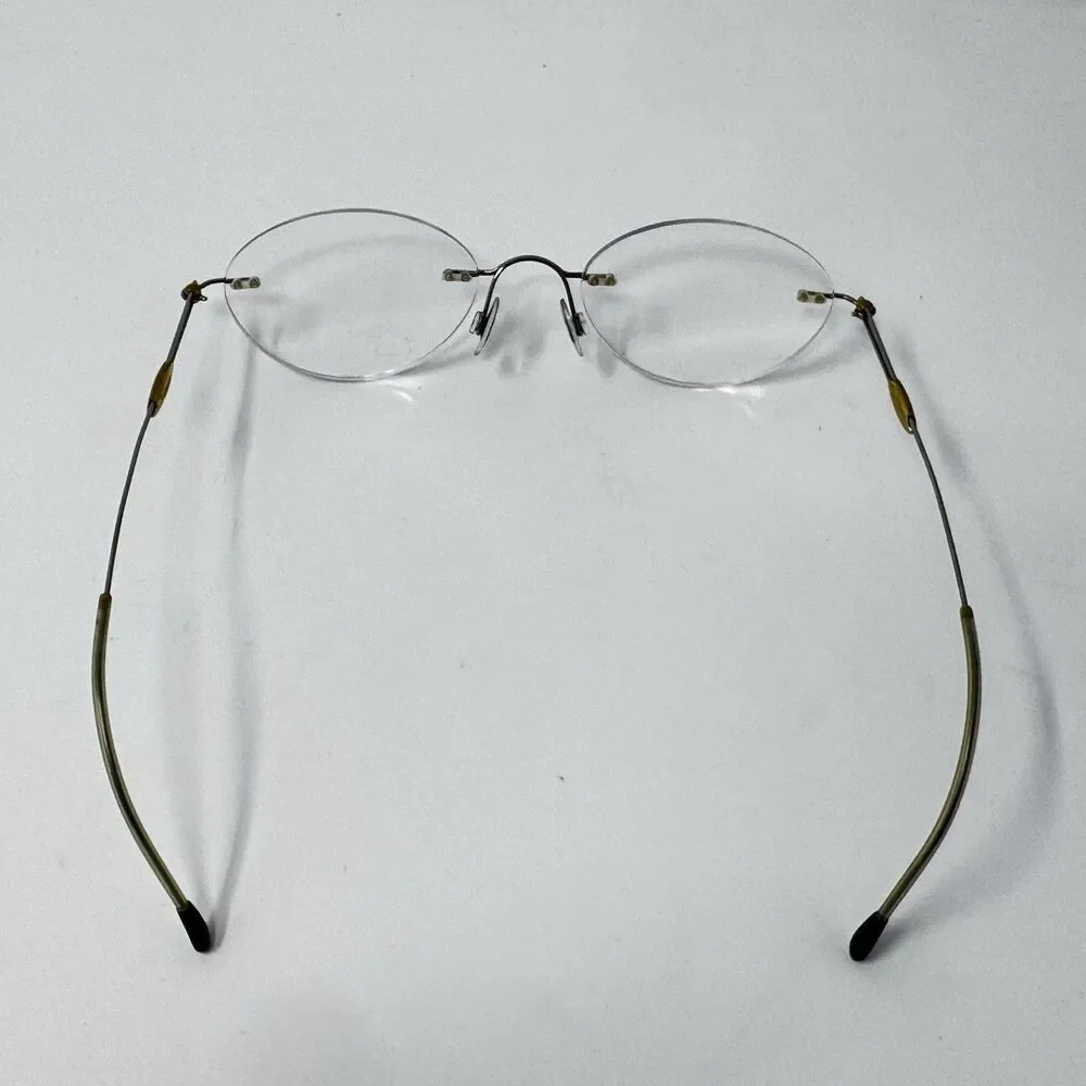 Silhouette Titan 7436 10 6065 Rimless Eyeglass Frames 21-40 Austria Made Vintage